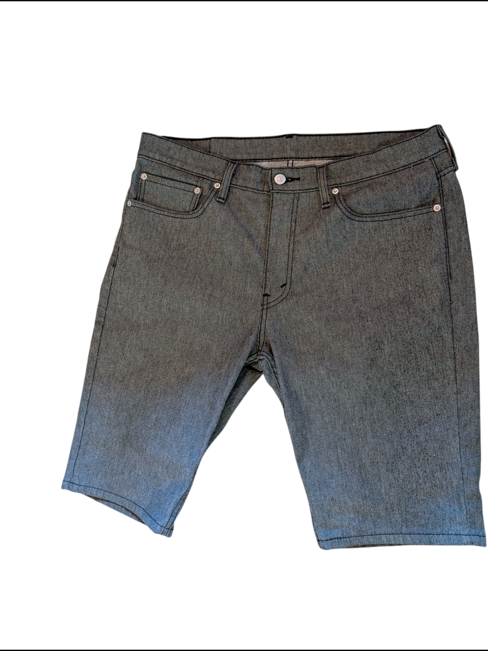 Levi's Men's Grey Denim Jean Shorts
